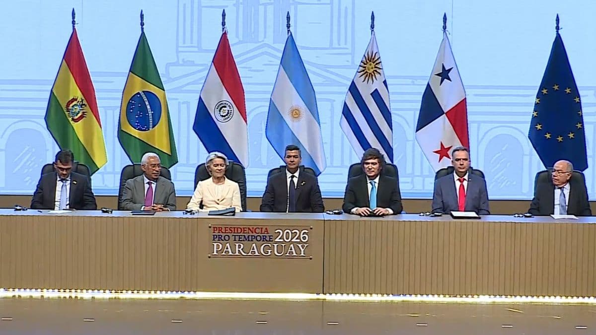 El Mercosur y la Unión Europea firman el histórico acuerdo comercial tras 25 años de negociaciones
