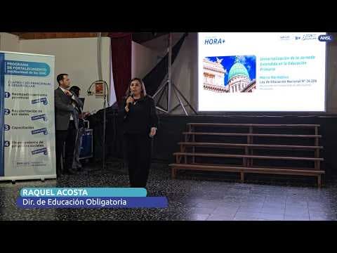 Raquel Acosta Explicó la implementación de Hora Más