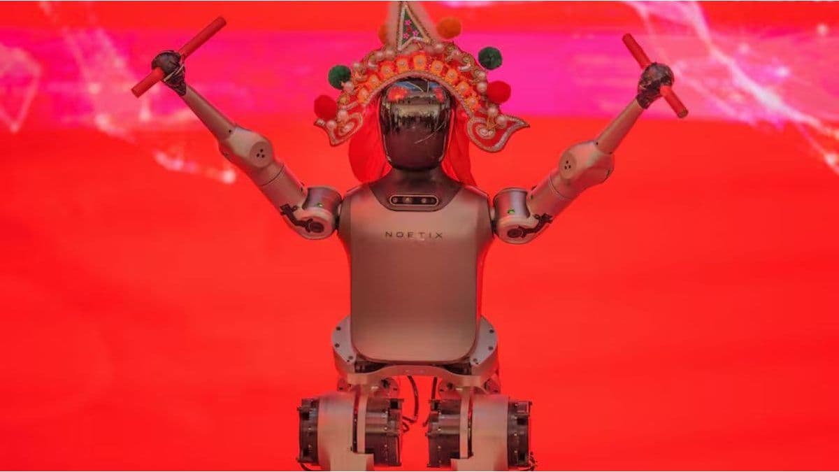 Robots se suman al Año Nuevo Lunar en China