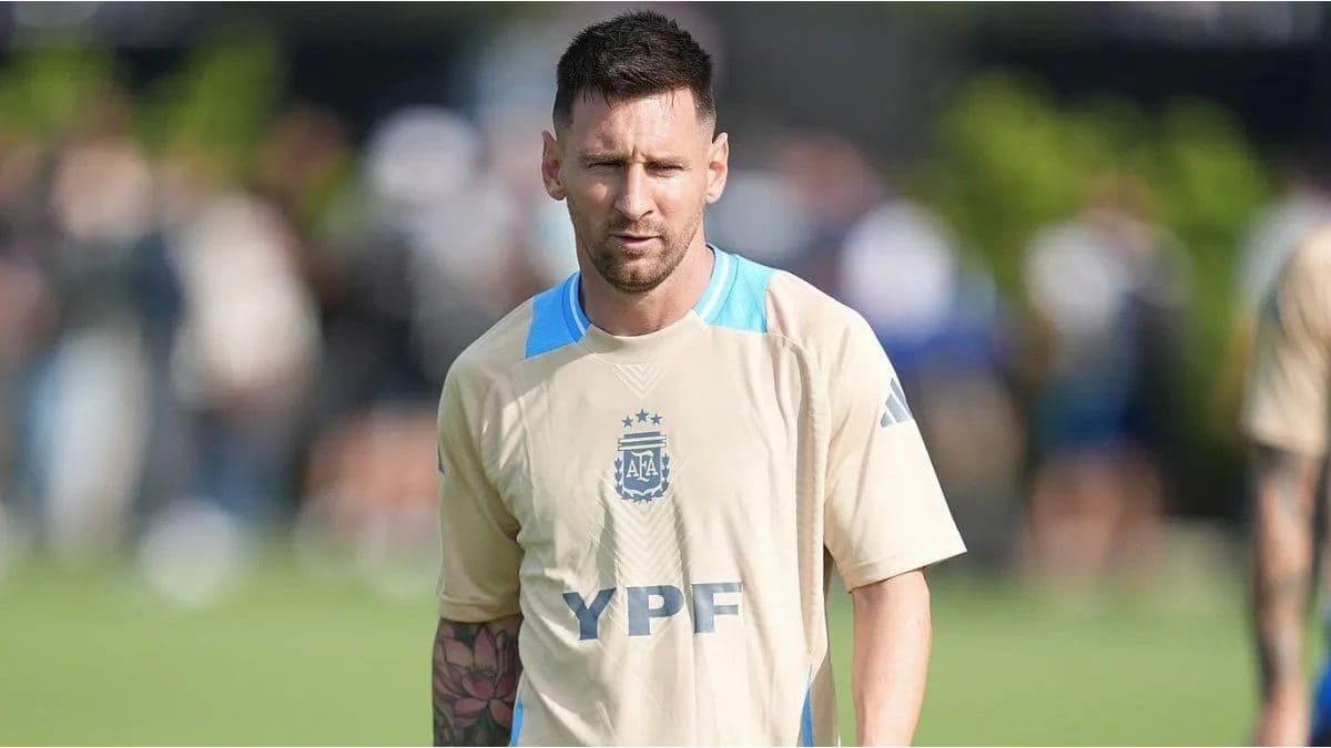 Lionel Messi ya está en la Argentina y se entrena por la tarde con la Selección