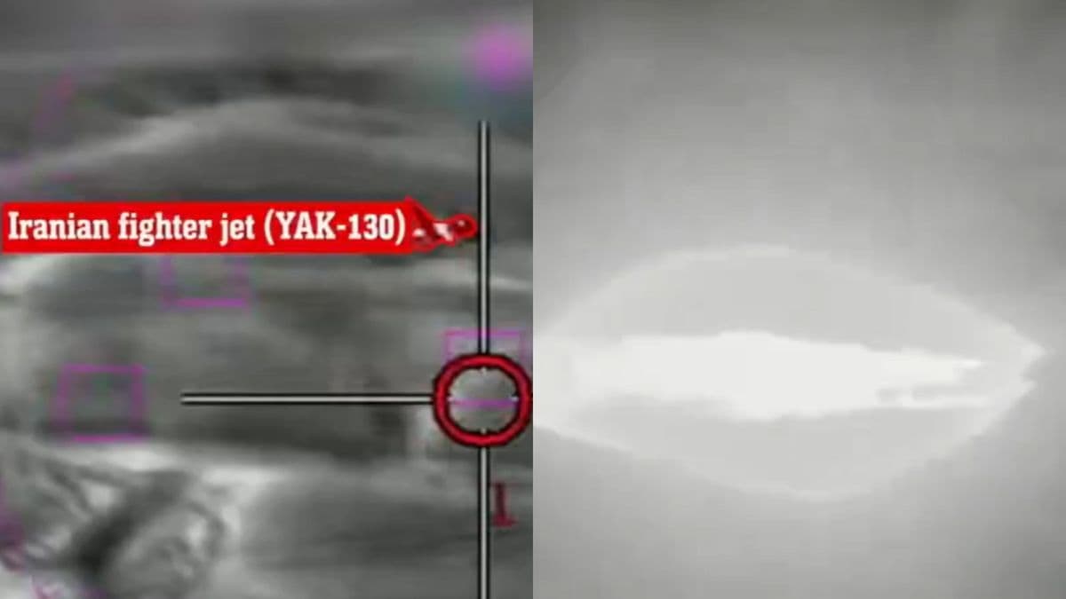 Video: así fue como Israel derribó el avión de combate iraní Yak-130