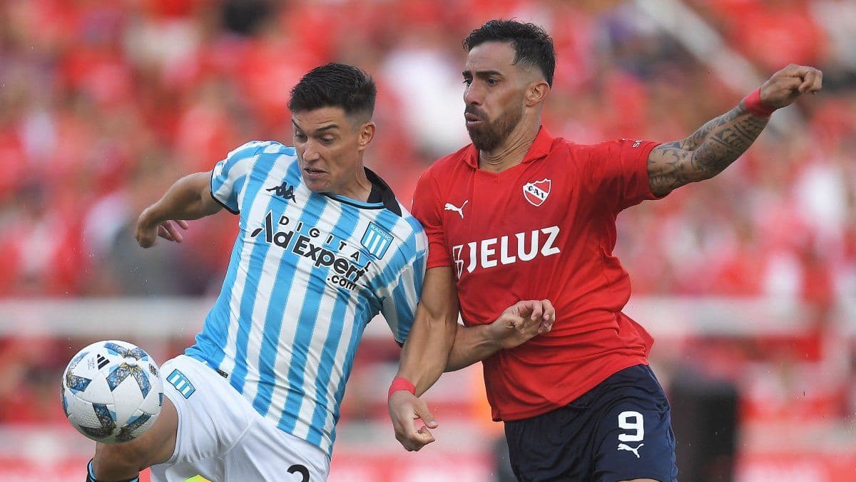 Independiente recibe a Racing este sábado: horario, TV y formaciones