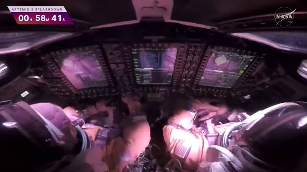 La misión Artemis 2 regresa a la Tierra: los minutos finales antes del amerizaje